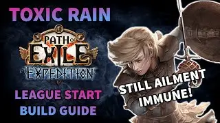 FASTEST and SAFEST Clearing Build - Toxic Rain Raider League Start Guide - Path of Exile 3.15