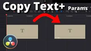 Copy & paste Text+ attributes - PurplePaste / DaVinci Resolve