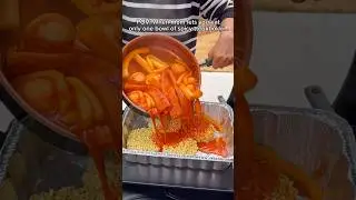 When mom lets you eat only one bowl of spicy tteokbokki&hellip; #food #mukbang #eating