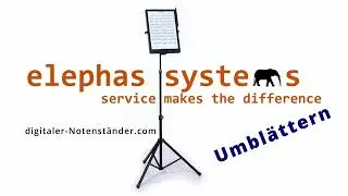 Umbl&auml;ttern mit MobileSheets