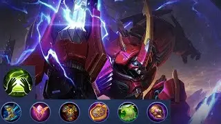 GAMEPLAY NEW SKIN GROCK CODENAME : RHINO & BUILD TERBAIK 2020