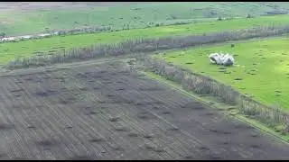 #Russian special forces discovered a group of military #AFU from a drone, aimed artillery strike.