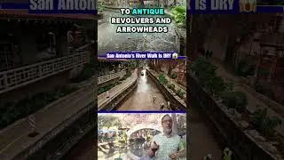 Every two years, San Antonio drains the River Walk to clean it out