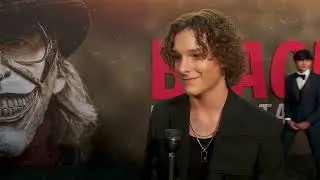 THE BLACK PHONE - MASON THAMES PREMIERE INTERVIEW