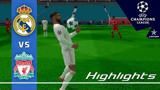 FTS 21 GAMEPLAY | REAL MADRID VS LIVERPOOL | UEFA CHAMPIONS LEAGUE QUARTER FINALS |HIGHLIGHTS
