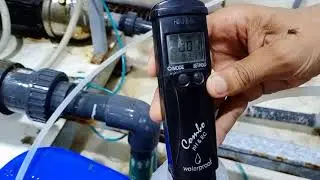 RO membrane probe test detailed.#roplant #waterquality #waterconductivity