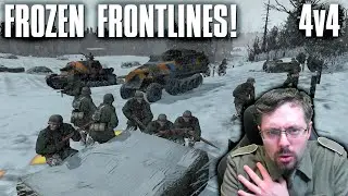FROZEN FRONTLINES - 4v4 - Company of Heroes 2