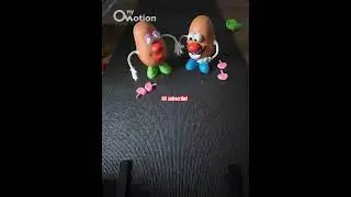 Mr & Mrs Potato Head 1983 #mrpotatohead #toystory #stopmotion #toys #vintagetoys