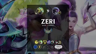 Zeri ADC vs Kai'Sa - EUW Challenger Patch 12.6