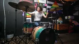 a wasp appears - They Are Gutting a Body of Water (Drum Cover)