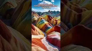 Feel the Awe! Zhangye Colorful Danxia &ndash; China&rsquo;s Most Spectacular Danxia.#travel #mountains #china