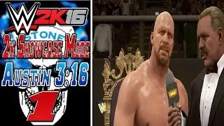 WWE 2K16 - 2K Showcase - Austin 3:16 #1
