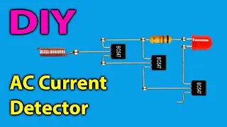 How to Build AC Current Detector or Residual Current Detector