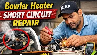 Bowler Heater Repairing | Short Circuit Problem Solution