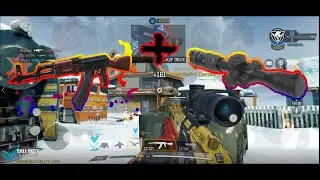 AK47 WITH  8x Scope PERFECT CALL OF DUTY MOBILE
