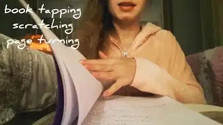 ASMR 📖 organizing & ripping papers (no talking)