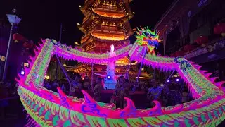 UV Light Dragon Dance by GKB Bogor at Pantjoran PIK Jakarta 26 Jan 2025 #imlek2025  #cny2025