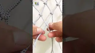 Rope Turns Into Net! #diy #ropetrick #lifehacks #geniusidea