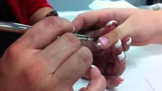Acrylic nail reverse application 5