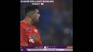 SHAMSI BRILLIANT BOWLING TODAY 👀 #cricket #pakvsa #greenpeyaqeen #cricketlover