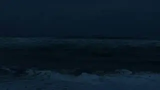 Night Ocean Waves for Better Sleep | Waves at Dusk ASMR , Soothing Beach for Sleeping