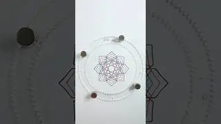 Tri-Color Resonance | Spirograph + Synth Short 003