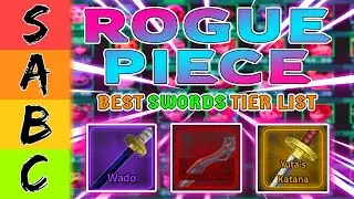 Rogue Piece Swords Tier List (January 2026) | Roblox SSS Venuzdonoa & Kafka&rsquo;s Katana!