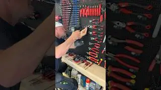 Very close to finishing the ​⁠@MilwaukeeTool wall with the ​⁠@Toolgrid vertical wall system