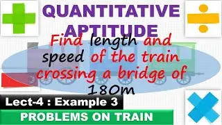 Find length and speed of the train crossing a bridge of 180m | Problems on Trains | @ooruvathuarivu