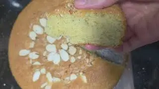 Almond cake recipe by mama's kitchen 😋 