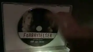 In Your Hands/Forbrydelser DVD Swedish retail unboxing