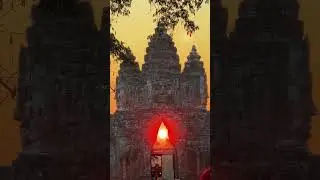 Южные ворота Ангкор-Тхома / South Gate of Angkor Thom #travel #sunset #peace #love #vibes