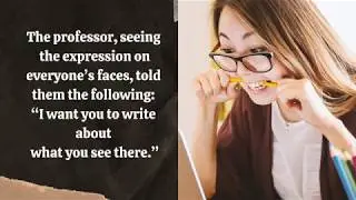 One day a professor entered..| The Black Dot | The focus of life | Blue Butterflies