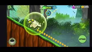 🛸 Ben 10 alien run 🏞️ jungle 👽 cannonbolt # 42