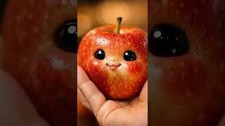 Apple is eating APPLE🍎#baby #babyvideos #bby #apple #cutebaby #cutevideos #cutevideos