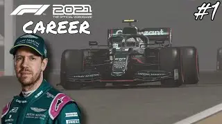 F1 2021 Sebastian Vettel Career Mode Round 1 - Bahrain Grand Prix