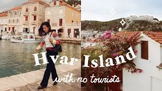 HVAR, CROATIA WITH NO TOURISTS? 🏝 Croatia Travel Vlog 2020 Part 4