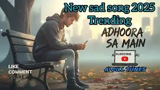 💔  Adhoora Sa Main | Heart Touching Sad Song | New Bollywood Melody 2025 | Emotional Love Story 💫
