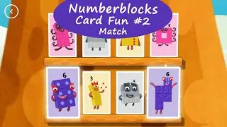 Numberblocks - Card Fun #2 - Turn the cards over and find the same numbers from 1 to 10 | Blue Zoo