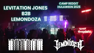 Levitation Jones B2B Lemondoza - Hulaween 2025 - Camp Reddit - 10.31.2025