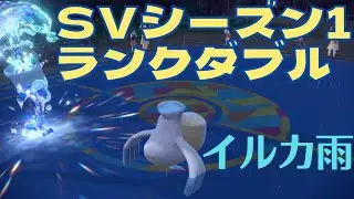 【雨イルカマン】元世界チャンピオンのダブルランクマ【ポケモンSV】
