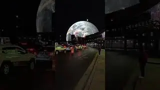 The Amazing Sphere Las Vegas | World&rsquo;s Largest LED Screen Experience😱#lasvegas #screen #viral#shorts