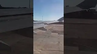 Random recording of flaps being deployed while Qantas plays a safety video in the background #plane