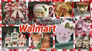 WALMART CHRISTMAS/ПРЕДВАРИТЕЛЬНЫЙ ВЗГЛЯД!/РОЖДЕСТВЕНСКИЙ ДЕКОР 2025