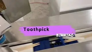 Pure paper, degradable film napkins chopsticks toothpick spoon packaging machine