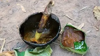 Primitive Technology: Wilderness Survival Skills Make Cane Sugar | Primitive Channel