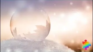 Crystal ball peaceful puzzle with relaxing music - 112 pieces
