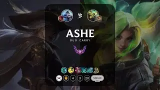 Ashe ADC vs Zeri - KR Master Patch 13.7