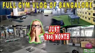 😍BEST GYM IN BANGALORE | FULL GYM VLOG OF BANGALORE | COST | FACILITIES | @cult.official