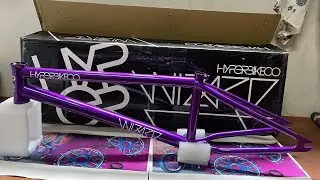 ALL NEW Hyper Wizzard Frame Imperial Purple for BMX